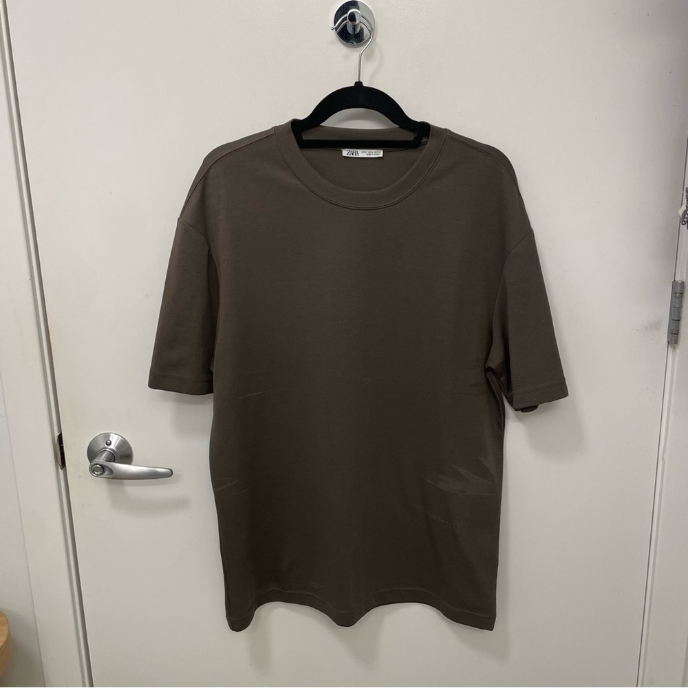 Zara Heavyweight T Shirt